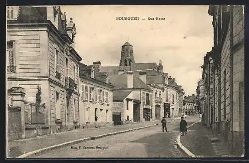 AK Bourgueil /I.-et-L., Rue Basse