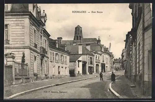 AK Bourgueil /I.-et-L., Rue Basse