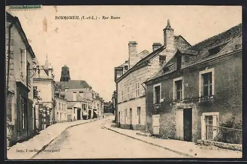 AK Bourgueil /I.-et-L., Rue Basse