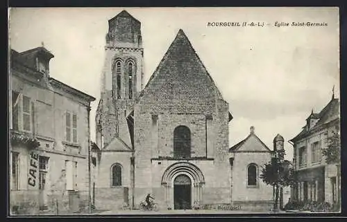 AK Bourgueil /I.-et-L., Eglise Saint-Germain