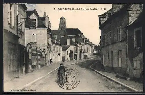 AK Bourgueil /I.-et-L., Rue Pasteur