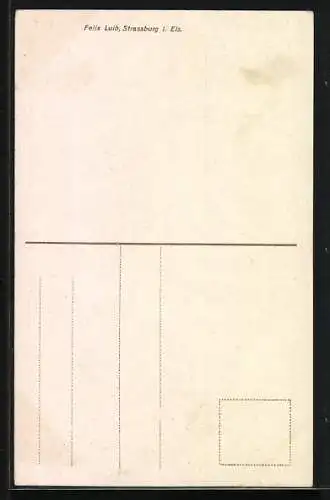 AK Frauen in elsass-lothringischer Tracht prosten sich zu