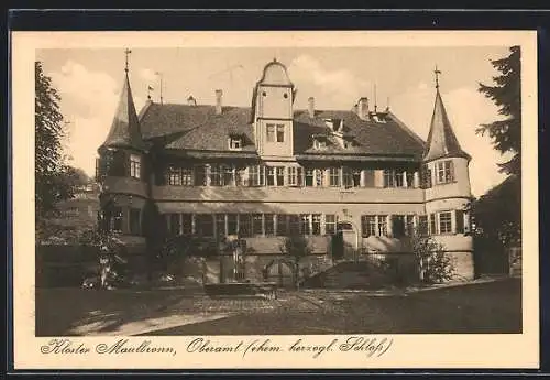 AK Maulbronn, Kloster Maulbronn, Oberamt