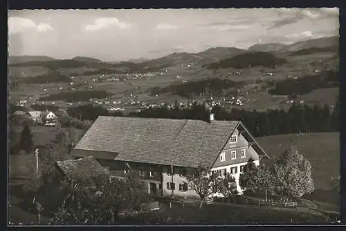 AK Scheidegg /Allgäu, Buflingsried, Pension Lindenhof