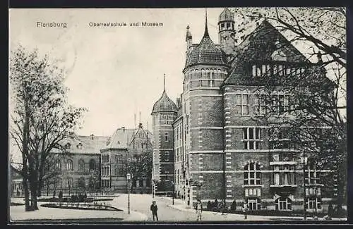 AK Flensburg, Oberrealschule und Museum