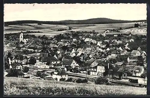 AK Neukirchen /Knüll, Gesamtansicht mit Bahnhof