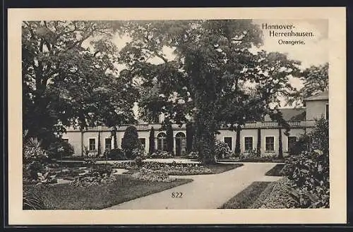 AK Hannover-Herrenhausen, Orangerie