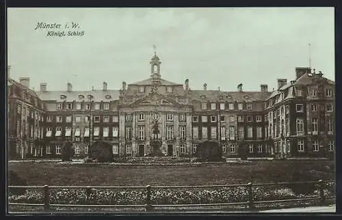 AK Münster i. W., Königliches Schloss