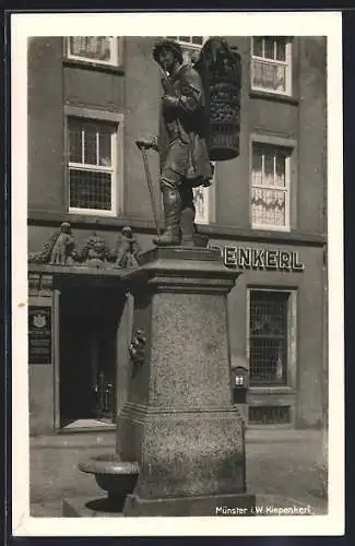 AK Münster i. W., Kiepenkerl-Denkmal