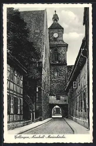 AK Göttingen, Neustadt, Marienkirche