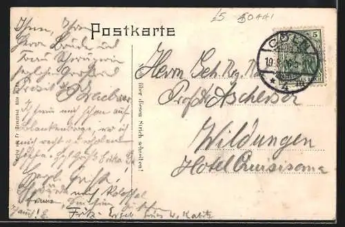 AK Köln-Neustadt, Restaurant Heinrich Spalding mit Innenansicht