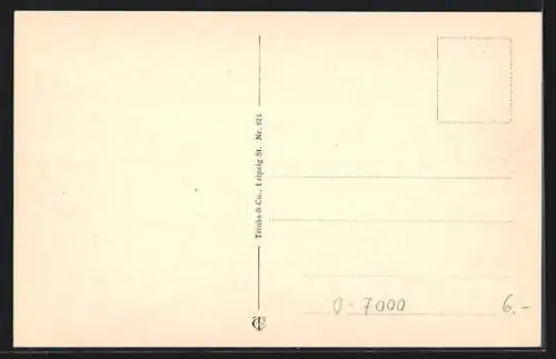 AK Leipzig, Thomasring mit Thomaskirche