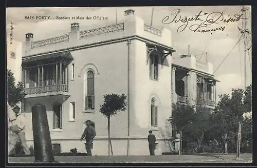 AK Baie Ponty, Bureaux et Mess des Officiers