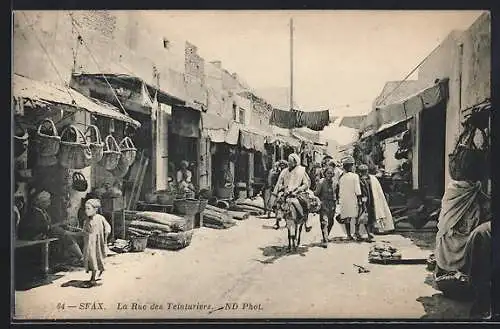 AK Sfax, La Rue des Teinturiers