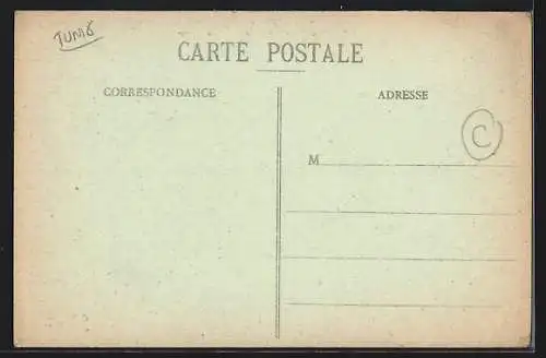 AK Kairouan, La Ville Sainte, Rue Saussier