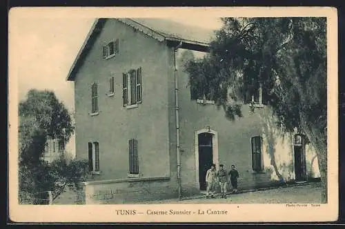 AK Tunis, Caserne Saussier, La Cantine