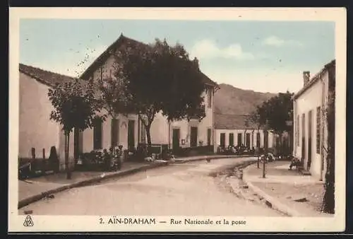 AK Ain-Draham, Rue Nationale et la Poste