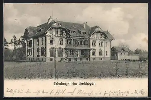 AK Berkhöpen, Blick auf das Erholungsheim