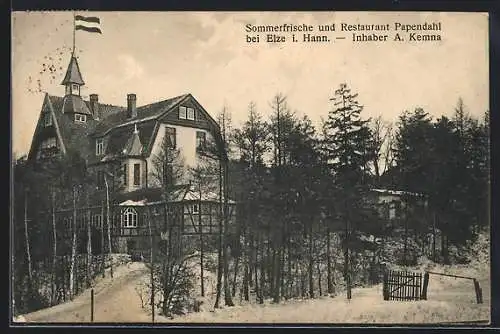 AK Elze i. Hann., Restaurant Papendahl, Innh. A. Kemna