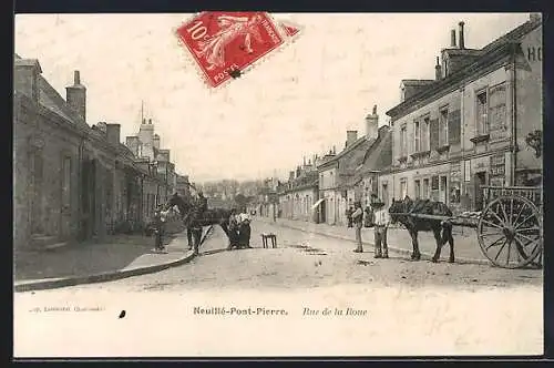 AK Neuillé-Pont-Pierre, Rue de la Roue