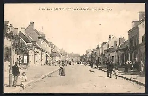 AK Neuillé-Pont-Pierre, Rue de la Roue