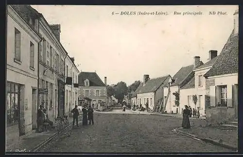 AK Dolus /I.-et-L., Rue Principale