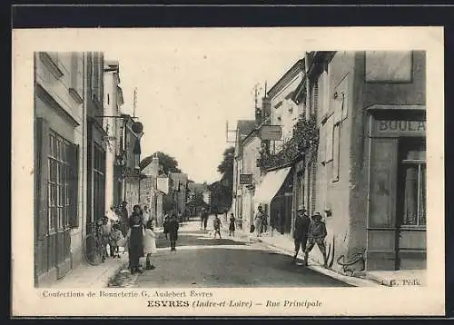 AK Esvres /I.-et-L., Rue Principale