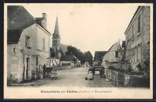 AK Sennevières, Rue principale