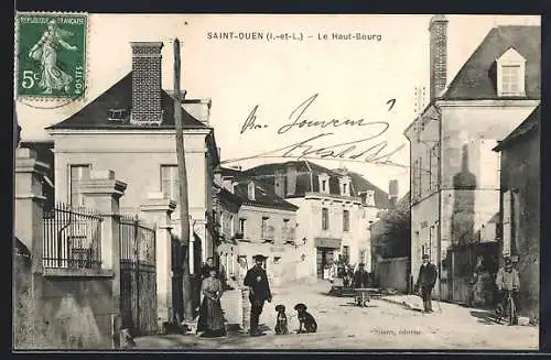 AK Saint-Ouen /I.-et-L., Le Haut-Bourg