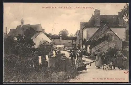 AK St-Antoine-du-Rocher, Rourte de la Serinière