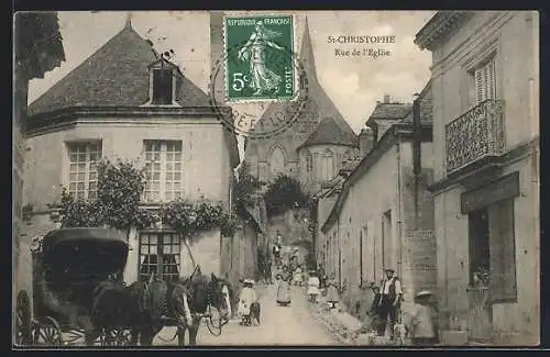 AK St-Christophe, Rue de l`Eglise