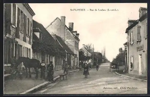 AK St-Flovier /I.-et-L., Rue de Loches