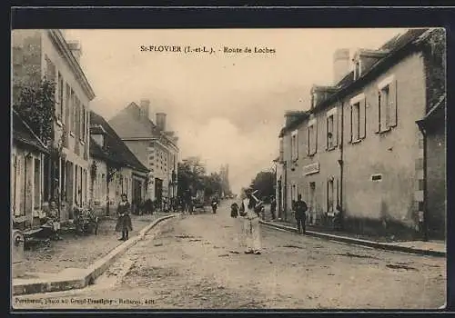 AK St-Flovier /I.-et-L., Route de Loches