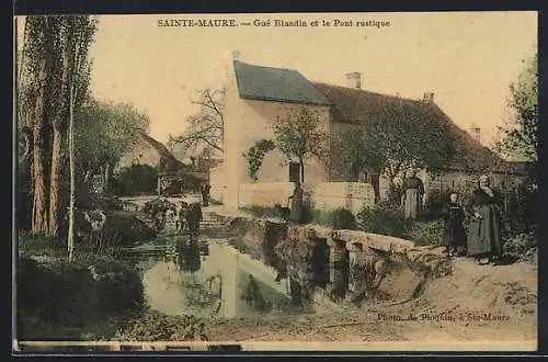 AK Sainte-Maure, Gué Blandin et le Pont rustique