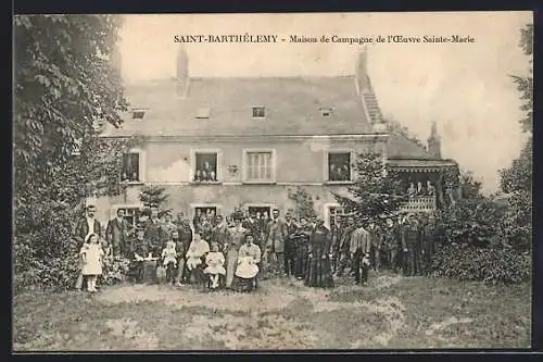 AK Saint-Barthélemy, Maison de Campagne de l`Oeuvre Sainte-Marie