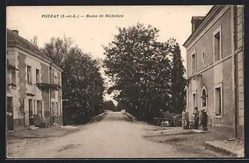 AK Pouzay, Route de Richelieu