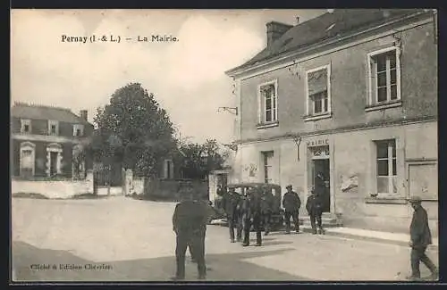 AK Pernay /I.-et-L., La Mairie