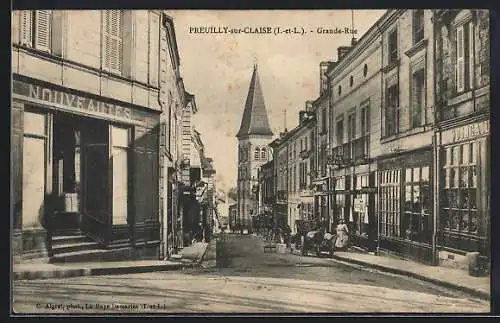 AK Preuilly-sur-Claise, Grande Rue