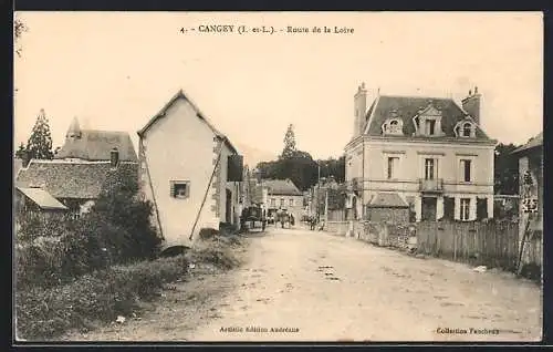 AK Cangey /I.-et-L., Route de la Loire