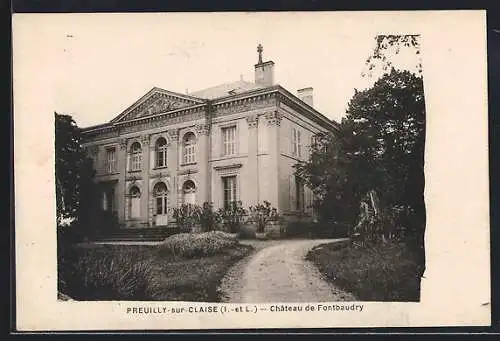 AK Preuilly-sur-Claise, Chateau de Fontbaudry