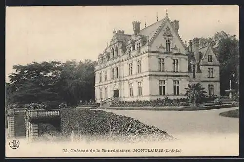 AK Montlouis /I.-et-L., Chateau de la Bourdaisière