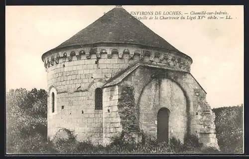 AK Chemillé-sur-Indrois, Chapelle de la Chartreuse du Liget