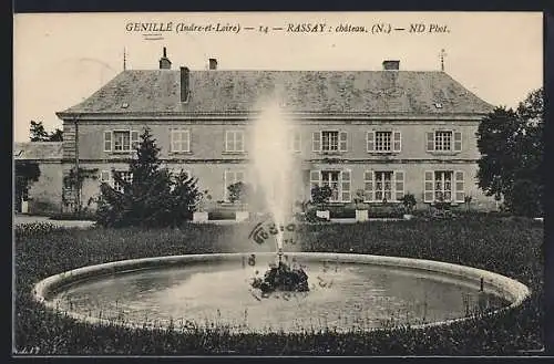 AK Genillé /I.-et-L., Chateau de Rassay