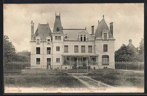 AK Villeloin-Coulangé /I.-et-L., Chateau des Genets