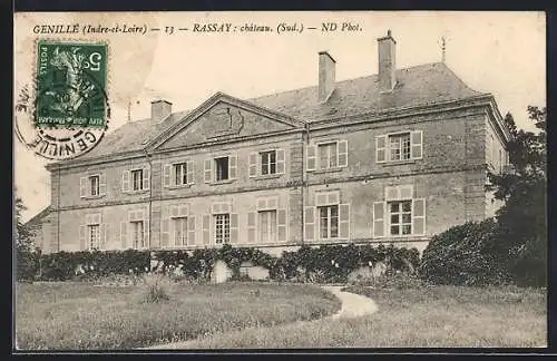 AK Genillé /I.-et-L., Chateau de Rassay