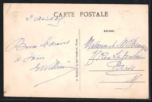 AK Artannes /I.-et-L., Les Ecluses du Moulin