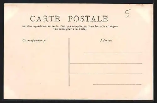 AK Fontenailles, le château, vue d`ensemble
