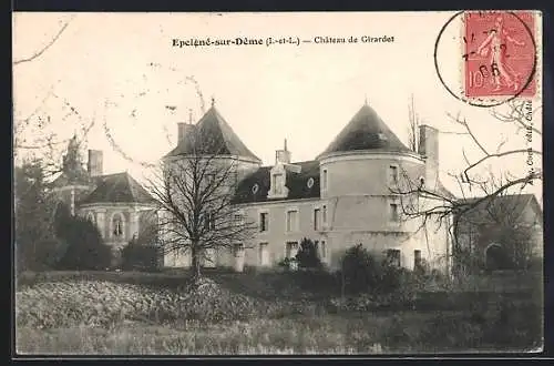 AK Epigné-sur-Deme, Chateau de Girardet