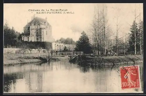 AK Saint-Paterne /Indre-et-Loire, Chateau de la Roche-Racan