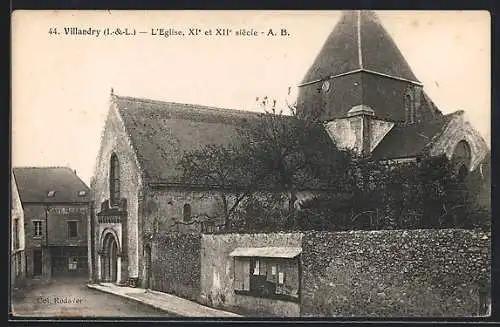 AK Villandry /Indre-et-Loire, L`Eglise